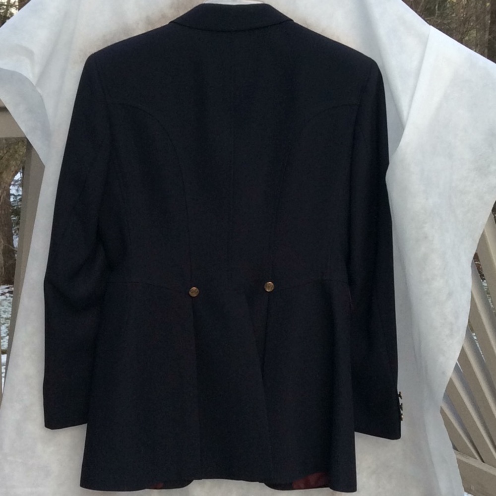 Cavallo Equestrian Show Coat Navy Dressage - Picture 6 of 9